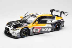 BMW M4 G82 GT3 Rowe Racing #98 ADAC 24 Hours Nürburgring 2022 Minichamps 1:18 113222098 Metal - imagen 2 de 8