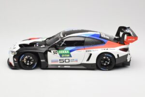 BMW M4 GT3 Ceccato Racing #50 T. Glock DTM Imola 2022 Minichamps 1:18 113222050 Metal - imagen 4 de 8