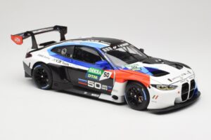 BMW M4 GT3 Ceccato Racing #50 T. Glock DTM Imola 2022 Minichamps 1:18 113222050 Metal - imagen 6 de 8
