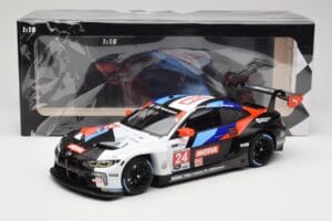 BMW M4 GT3 G82 #24 BMW Team RLL J. Edwards / M. Wittmann IMSA 2022 Minichamps 1:18 155222024 Metal - imagen 6 de 6
