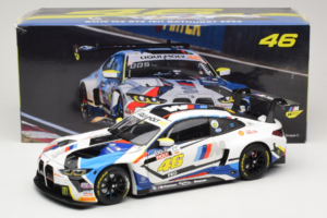 BMW M4 GT3 #46 V. Rossi / A. Farfus / M. Martin Team WRT 12 Hours of Bathurst 2023 Minichamps 1:18 113232146 Metal - imagen 8 de 8