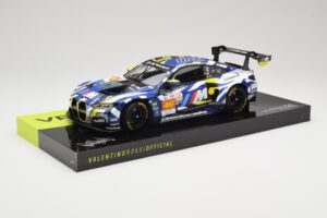 BMW M4 GT3 Team WRT #46 V. Rossi / A. Al-Harthy / M. Martin DNF 24 Hours of Le Mans 2024 Minichamps 1:18 113242446 Metal - imagen 2 de 8