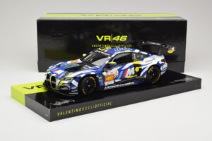 BMW M4 GT3 Team WRT #46 V. Rossi / A. Al-Harthy / M. Martin DNF 24 Hours of Le Mans 2024 Minichamps 1:18 113242446 Metal - imagen 8 de 8