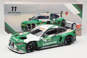 BMW M4 GT3 Walkenhorst Motorsport #11 M. Wittmann DTM 2022 Minichamps 1:18 113222011 Metal - imagen 8 de 8
