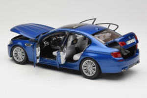 BMW M5 F10 Monte Carlo Blue Paragon 1:18 80432186352 Metal - imagen 5 de 8