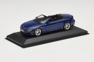 BMW M6 E64 Descapotable Blue Metallic Minichamps 1:43 BMW017 Metal - imagen 2 de 4