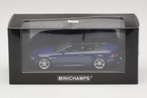 BMW M6 E64 Descapotable Blue Metallic Minichamps 1:43 BMW017 Metal - imagen 4 de 4