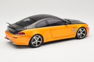 BMW M6 E63 AC Schnitzer Tension Yellow & Black Norev 1:18 183550 Metal - imagen 3 de 8