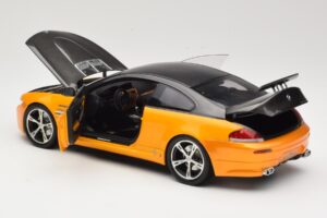 BMW M6 E63 AC Schnitzer Tension Yellow & Black Norev 1:18 183550 Metal - imagen 5 de 8