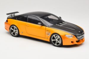 BMW M6 E63 AC Schnitzer Tension Yellow & Black Norev 1:18 183550 Metal - imagen 6 de 8