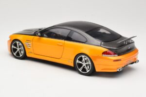 BMW M6 E63 AC Schnitzer Tension Yellow & Black Norev 1:18 183550 Metal - imagen 7 de 8