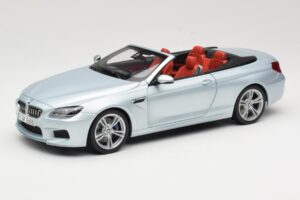 BMW M6 F12 Descapotable Silverstone Silver Paragon 1:18 8043225656 Metal