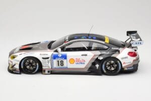 BMW M6 GT3 F13 #18 Schubert Motorsport A. Farfus / J. Krohn 24h Nurburgring 2016 Minichamps 1:18 155162618 Metal - imagen 3 de 6