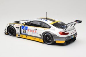BMW M6 GT3 F13 #23 Rowe Racing A. Sims / P. Eng 24h Nurburgring 2016 Minichamps 1:18 155162623 Metal - imagen 5 de 6