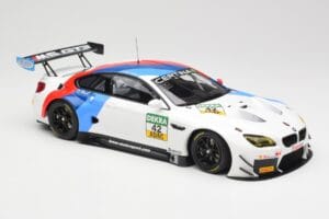 BMW M6 GT3 F13 #42 BMW Team Schnitzer R. Collard / P. Eng ADAC GT Masters Oschersleben 2017 Minichamps 1:18 155172652 Metal - imagen 4 de 6