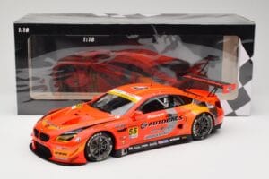 BMW M6 GT3 F13 #55 Autobacs Racing Team R. Takagi / K. Kobayashi Super GT Series 2016 Minichamps 1:18 155162655 Metal - imagen 6 de 6