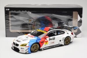 BMW M6 GT3 F13 #7 BMW Team Studie AG J. Muller / S. Ara Super GT Series 2016 Minichamps 1:18 155162607 Metal - imagen 6 de 6