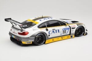 BMW M6 GT3 F13 #98 Rowe Racing M. Palttala / N. Catsburg 2nd Place 24 Hours of Nurburgring 2017 Minichamps 1:18 155172698 Met - imagen 2 de 6