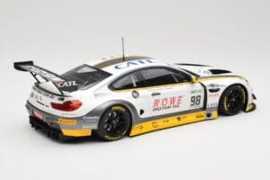 BMW M6 GT3 F13 #98 Rowe Racing T. Blomqvist / N. Catsburg 24 Hours of Spa 2017 Minichamps 1:18 155172688 Metal - imagen 2 de 6
