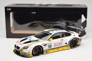 BMW M6 GT3 F13 #98 Rowe Racing T. Blomqvist / N. Catsburg 24 Hours of Spa 2017 Minichamps 1:18 155172688 Metal - imagen 6 de 6