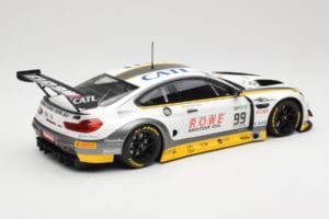 BMW M6 GT3 F13 #99 Rowe Racing P. Eng / M. Martin 24 Hours of Spa 2017 Minichamps 1:18 155172689 Metal - imagen 2 de 6