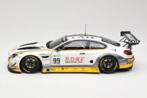 BMW M6 GT3 F13 #99 Rowe Racing P. Eng / M. Martin 24 Hours of Spa 2017 Minichamps 1:18 155172689 Metal - imagen 3 de 6