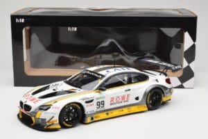 BMW M6 GT3 F13 #99 Rowe Racing P. Eng / M. Martin 24 Hours of Spa 2017 Minichamps 1:18 155172689 Metal - imagen 6 de 6