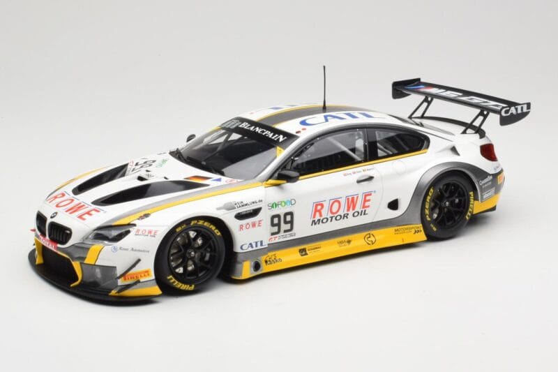 BMW M6 GT3 F13 #99 Rowe Racing P. Eng / M. Martin 24 Hours of Spa 2017 Minichamps 1:18 155172689 Metal