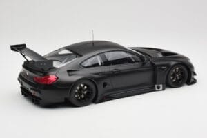 BMW M6 GT3 F13 Plain Body Version Matte Black Minichamps 1:18 155162610 Metal - imagen 2 de 6