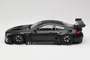 BMW M6 GT3 F13 Plain Body Version Matte Black Minichamps 1:18 155162610 Metal - imagen 3 de 6