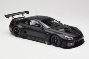 BMW M6 GT3 F13 Plain Body Version Matte Black Minichamps 1:18 155162610 Metal - imagen 4 de 6