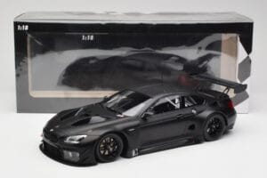 BMW M6 GT3 F13 Plain Body Version Matte Black Minichamps 1:18 155162610 Metal - imagen 6 de 6