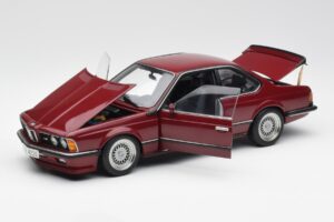 BMW M635 CSi E24 Karmin Rojo AUTOart 1:18 70528 Metal - imagen 2 de 8
