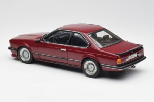 BMW M635 CSi E24 Karmin Rojo AUTOart 1:18 70528 Metal - imagen 7 de 8