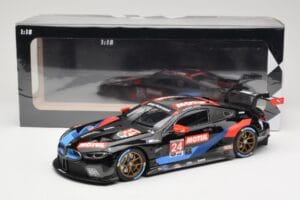 BMW M8 GTE RLL Racing #24 J. Edwards / J. Krohn IMSA GP Road Atlanta 2020 Minichamps 1:18 155202994 Metal - imagen 6 de 6