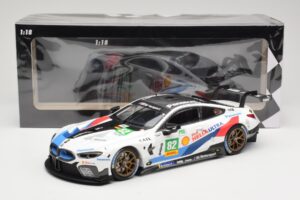 BMW M8 GTE Team Mtek #82 T. Blomqvist / A. Felix da Costa 6 Hours of Fuji 2018 Minichamps 1:18 155182982 Metal - imagen 6 de 6