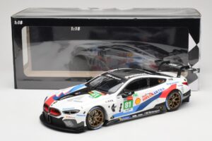 BMW M8 GTE #81 Team MTEK M. Tomczyk / N. Catsburg / N. Yelloly 24 Hours of Le Mans 2018 Minichamps 1:18 155182981 Metal - imagen 6 de 6