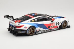 BMW M8 GTE Team RLL C. De Phillippi / B. Auberlen 2nd in Class 12 Hours of Sebring 2018 Minichamps 1:18 155182925 Metal - imagen 2 de 6