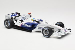 BMW Sauber F1.06 #16 N. Heidfeld Launch Version 2006 Minichamps 1:18 80430413183 Metal - imagen 4 de 6