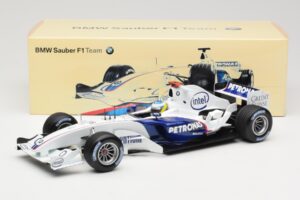 BMW Sauber F1.06 #16 N. Heidfeld Launch Version 2006 Minichamps 1:18 80430413183 Metal - imagen 6 de 6