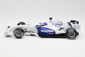 BMW Sauber F1.06 #17 J. Villeneuve Launch Version 2006 Minichamps 1:18 80430413184 Metal - imagen 3 de 6
