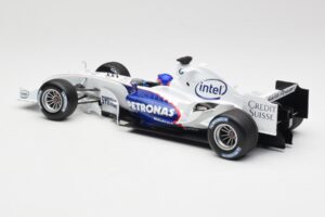 BMW Sauber F1.06 #17 J. Villeneuve Launch Version 2006 Minichamps 1:18 80430413184 Metal - imagen 5 de 6