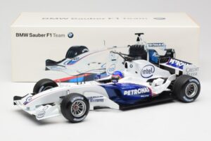 BMW Sauber F1.06 #17 J. Villeneuve Launch Version 2006 Minichamps 1:18 80430413184 Metal - imagen 6 de 6