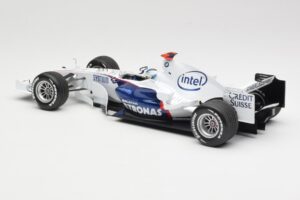 BMW Sauber F1.07 #9 N. Heidfeld Launch Version 2007 Minichamps 1:18 80430426994 Metal - imagen 5 de 7