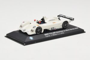 BMW V12 LMR LMP1 #42 Beck's T. Kristensen / J. Lehto / J. Müller 24 Hours of Le Mans 1999 Minichamps 1:43 80429418139 Metal - imagen 2 de 4