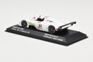 BMW V12 LMR LMP1 #42 J. Müller / J. Lehto 24 Hours of Le Mans 2000 Minichamps 1:43 80420018215 Metal - imagen 3 de 4