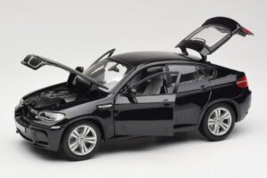BMW X6 M E71 Negro Bburago 1:18 18-12081 Metal - imagen 2 de 8