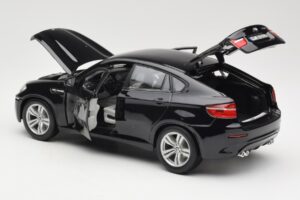 BMW X6 M E71 Negro Bburago 1:18 18-12081 Metal - imagen 5 de 8