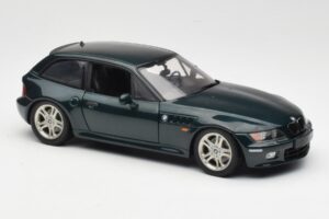 BMW Z3 Coupe 2.8 Green Metallic UT Models 1:18 20422 Metal - imagen 5 de 7