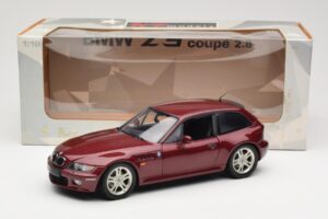 BMW Z3 Coupe 2.8 Red Metallic UT Models 1:18 20423 Metal - imagen 8 de 8